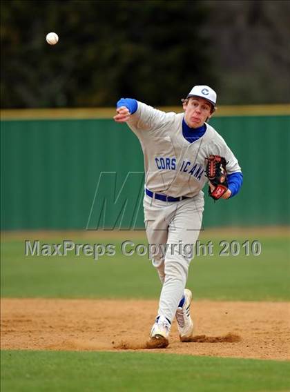 Thumbnail 3 in Corsicana vs. Liberty Christian (Denton Ryan Tourney) photogallery.