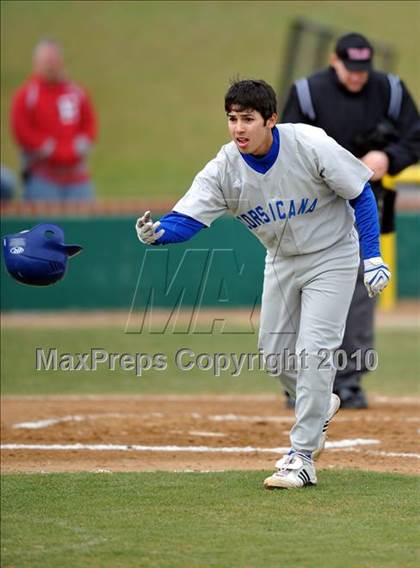 Thumbnail 3 in Corsicana vs. Liberty Christian (Denton Ryan Tourney) photogallery.