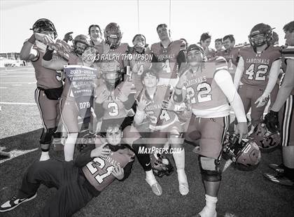 Thumbnail 2 in Woodland Christian vs. Ripon Christian (Sac-Joaquin Section D-7 Final) photogallery.