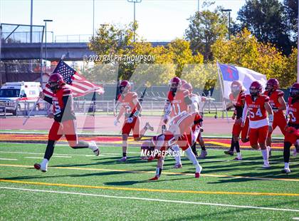 Thumbnail 3 in Woodland Christian vs. Ripon Christian (Sac-Joaquin Section D-7 Final) photogallery.