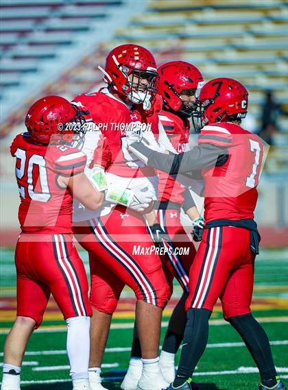Thumbnail 3 in Woodland Christian vs. Ripon Christian (Sac-Joaquin Section D-7 Final) photogallery.