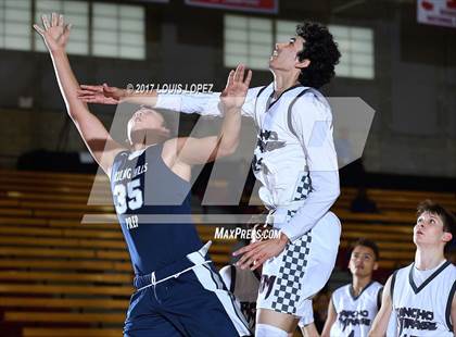Thumbnail 3 in Rancho Mirage vs. Rolling Hills Prep (Nike Extravaganza) photogallery.