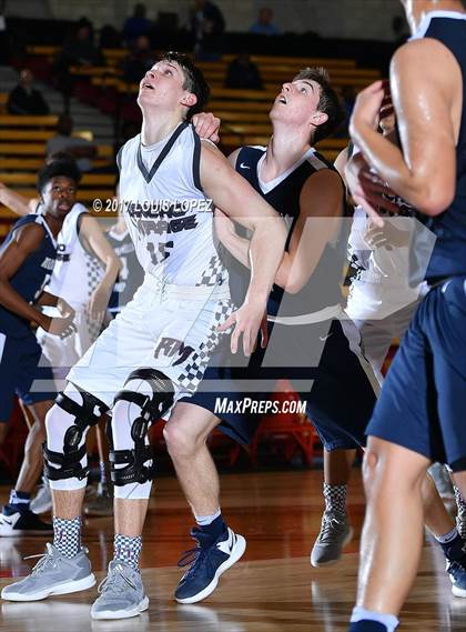 Thumbnail 1 in Rancho Mirage vs. Rolling Hills Prep (Nike Extravaganza) photogallery.