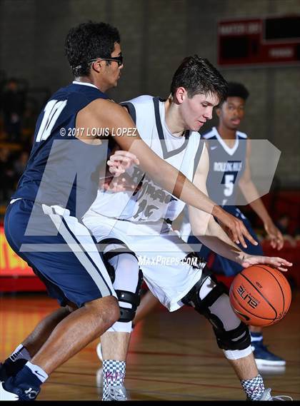 Thumbnail 3 in Rancho Mirage vs. Rolling Hills Prep (Nike Extravaganza) photogallery.