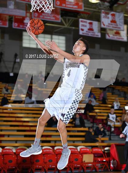 Thumbnail 1 in Rancho Mirage vs. Rolling Hills Prep (Nike Extravaganza) photogallery.