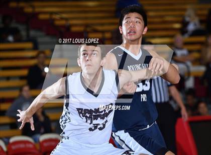 Thumbnail 1 in Rancho Mirage vs. Rolling Hills Prep (Nike Extravaganza) photogallery.