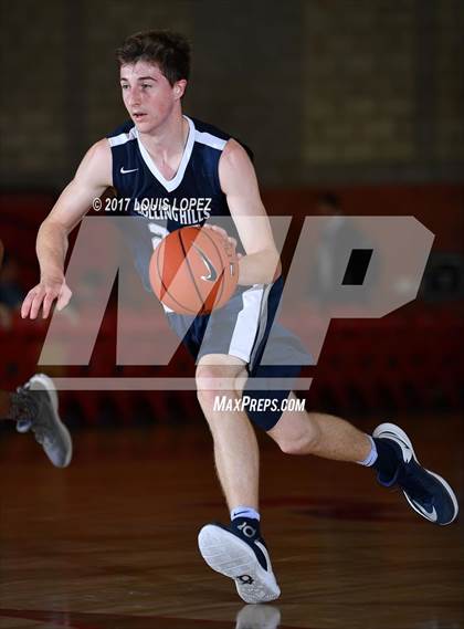 Thumbnail 3 in Rancho Mirage vs. Rolling Hills Prep (Nike Extravaganza) photogallery.