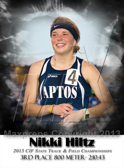 Thumbnail 2 in CIF State Track & Field Championships (Girls Podium Awards/Posters) photogallery.