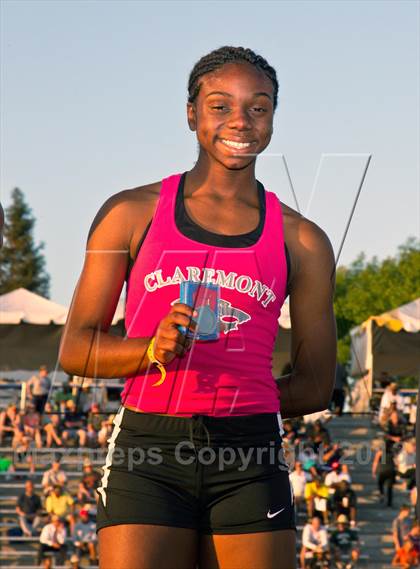 Thumbnail 3 in CIF State Track & Field Championships (Girls Podium Awards/Posters) photogallery.