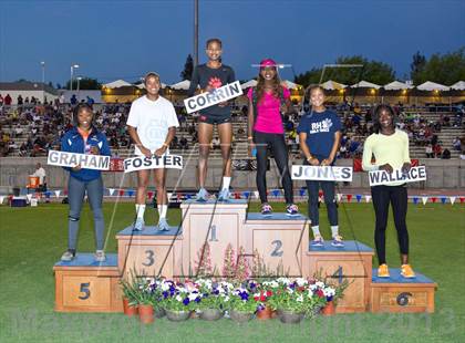 Thumbnail 2 in CIF State Track & Field Championships (Girls Podium Awards/Posters) photogallery.