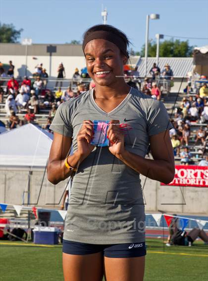 Thumbnail 3 in CIF State Track & Field Championships (Girls Podium Awards/Posters) photogallery.