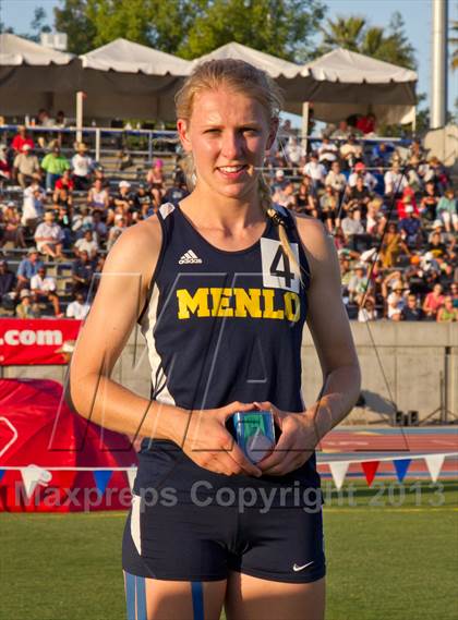Thumbnail 1 in CIF State Track & Field Championships (Girls Podium Awards/Posters) photogallery.