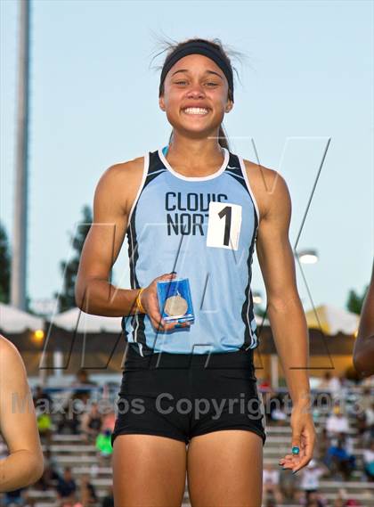 Thumbnail 3 in CIF State Track & Field Championships (Girls Podium Awards/Posters) photogallery.
