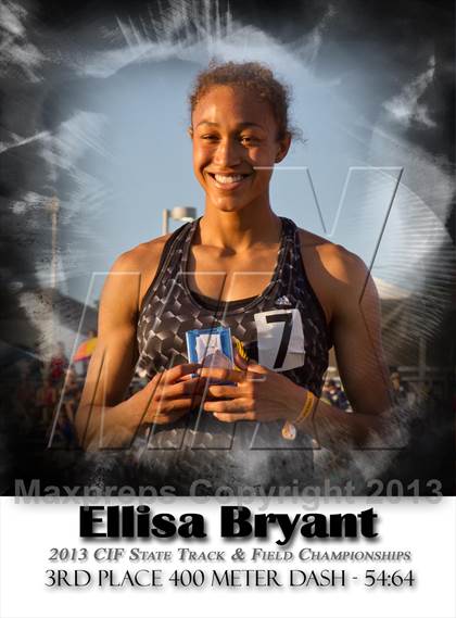 Thumbnail 1 in CIF State Track & Field Championships (Girls Podium Awards/Posters) photogallery.