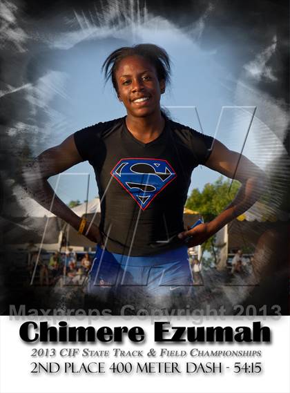 Thumbnail 1 in CIF State Track & Field Championships (Girls Podium Awards/Posters) photogallery.