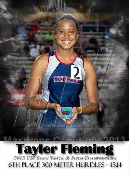 Thumbnail 1 in CIF State Track & Field Championships (Girls Podium Awards/Posters) photogallery.