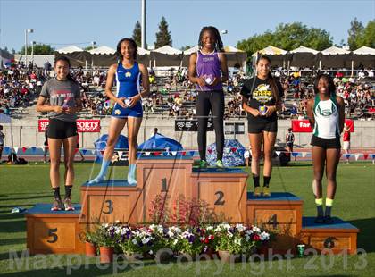 Thumbnail 2 in CIF State Track & Field Championships (Girls Podium Awards/Posters) photogallery.