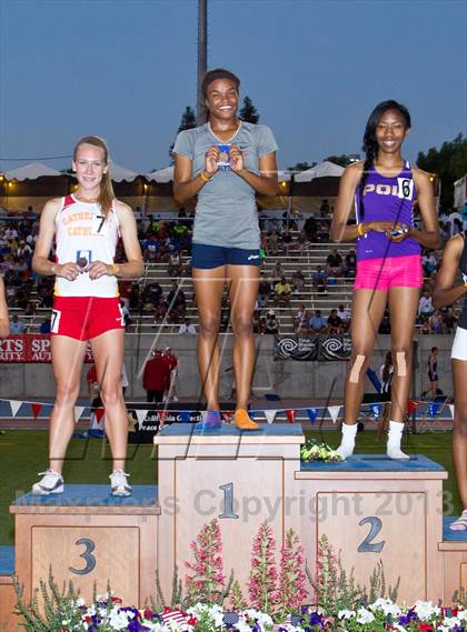 Thumbnail 3 in CIF State Track & Field Championships (Girls Podium Awards/Posters) photogallery.