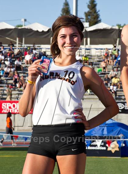 Thumbnail 3 in CIF State Track & Field Championships (Girls Podium Awards/Posters) photogallery.