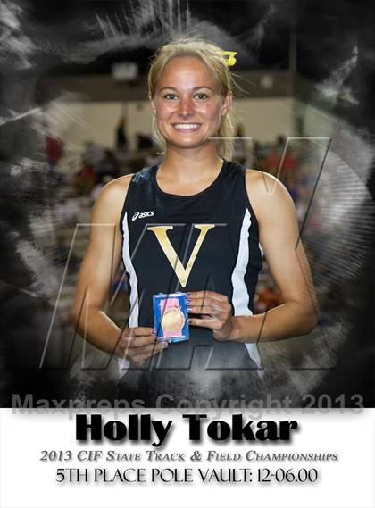 Thumbnail 1 in CIF State Track & Field Championships (Girls Podium Awards/Posters) photogallery.