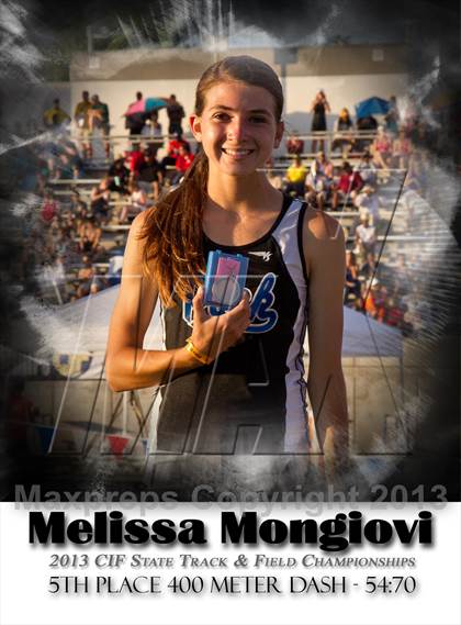 Thumbnail 2 in CIF State Track & Field Championships (Girls Podium Awards/Posters) photogallery.
