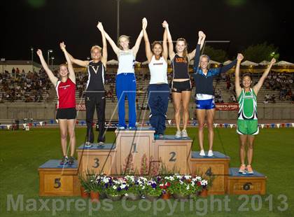 Thumbnail 1 in CIF State Track & Field Championships (Girls Podium Awards/Posters) photogallery.