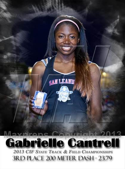 Thumbnail 3 in CIF State Track & Field Championships (Girls Podium Awards/Posters) photogallery.