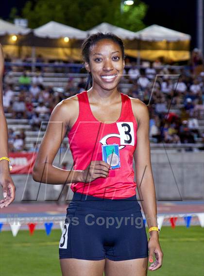 Thumbnail 2 in CIF State Track & Field Championships (Girls Podium Awards/Posters) photogallery.