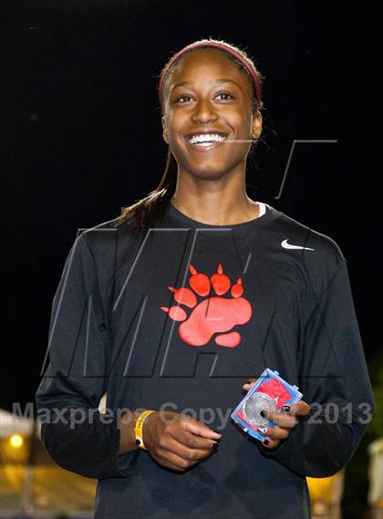 Thumbnail 1 in CIF State Track & Field Championships (Girls Podium Awards/Posters) photogallery.