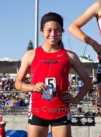 Thumbnail 2 in CIF State Track & Field Championships (Girls Podium Awards/Posters) photogallery.