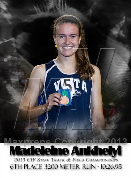 Thumbnail 1 in CIF State Track & Field Championships (Girls Podium Awards/Posters) photogallery.