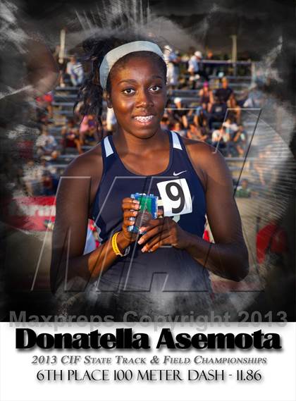 Thumbnail 2 in CIF State Track & Field Championships (Girls Podium Awards/Posters) photogallery.