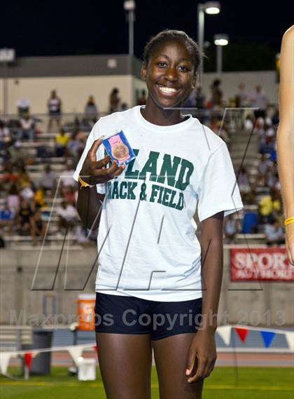 Thumbnail 1 in CIF State Track & Field Championships (Girls Podium Awards/Posters) photogallery.