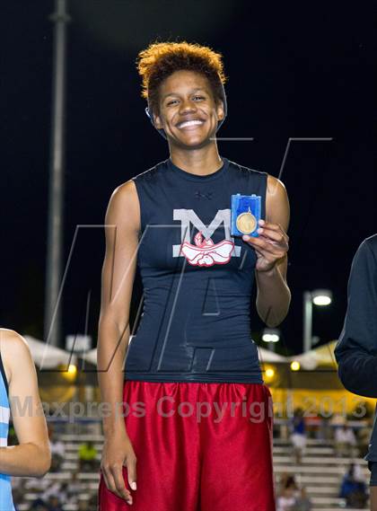 Thumbnail 2 in CIF State Track & Field Championships (Girls Podium Awards/Posters) photogallery.