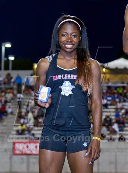 Thumbnail 2 in CIF State Track & Field Championships (Girls Podium Awards/Posters) photogallery.