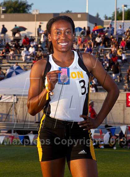 Thumbnail 3 in CIF State Track & Field Championships (Girls Podium Awards/Posters) photogallery.