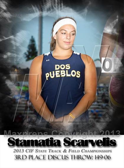 Thumbnail 3 in CIF State Track & Field Championships (Girls Podium Awards/Posters) photogallery.