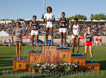 Thumbnail 1 in CIF State Track & Field Championships (Girls Podium Awards/Posters) photogallery.