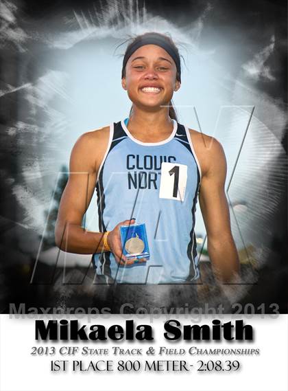 Thumbnail 1 in CIF State Track & Field Championships (Girls Podium Awards/Posters) photogallery.