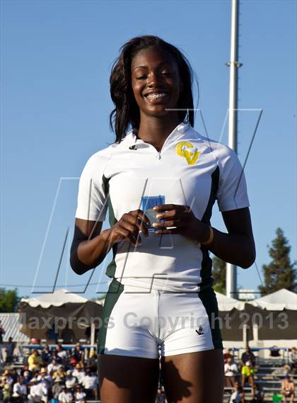 Thumbnail 2 in CIF State Track & Field Championships (Girls Podium Awards/Posters) photogallery.