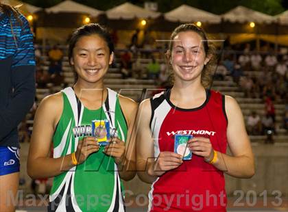 Thumbnail 1 in CIF State Track & Field Championships (Girls Podium Awards/Posters) photogallery.