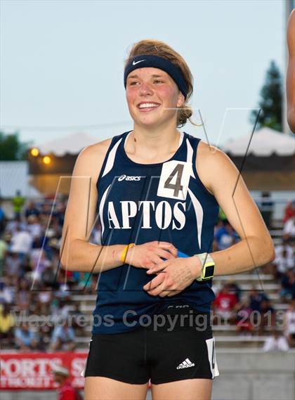 Thumbnail 1 in CIF State Track & Field Championships (Girls Podium Awards/Posters) photogallery.