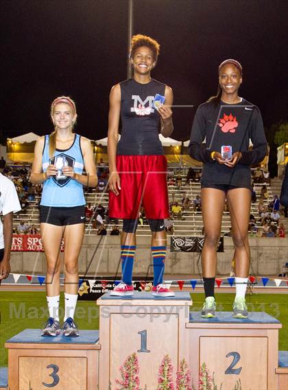 Thumbnail 3 in CIF State Track & Field Championships (Girls Podium Awards/Posters) photogallery.