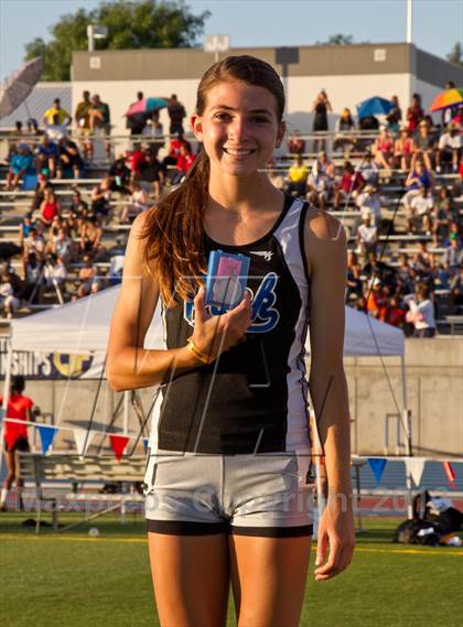 Thumbnail 1 in CIF State Track & Field Championships (Girls Podium Awards/Posters) photogallery.