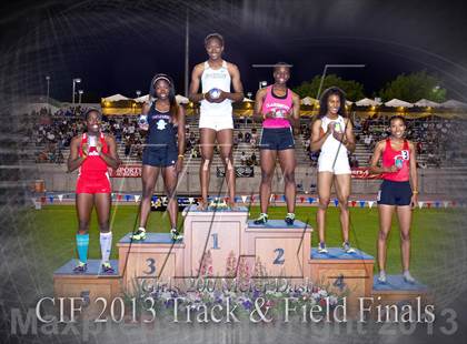 Thumbnail 3 in CIF State Track & Field Championships (Girls Podium Awards/Posters) photogallery.