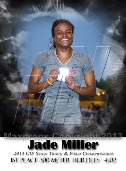 Thumbnail 3 in CIF State Track & Field Championships (Girls Podium Awards/Posters) photogallery.