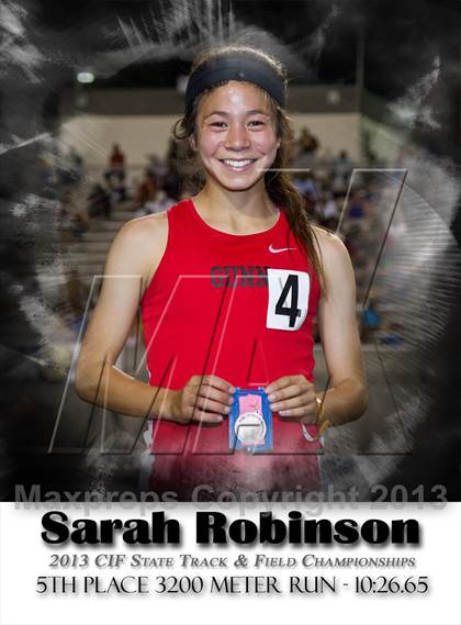 Thumbnail 3 in CIF State Track & Field Championships (Girls Podium Awards/Posters) photogallery.