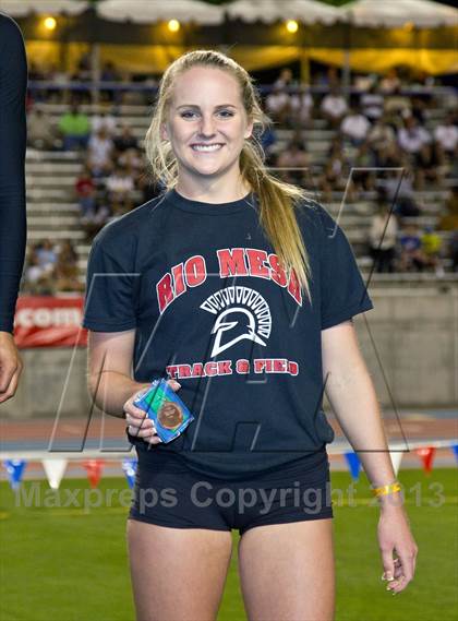 Thumbnail 2 in CIF State Track & Field Championships (Girls Podium Awards/Posters) photogallery.