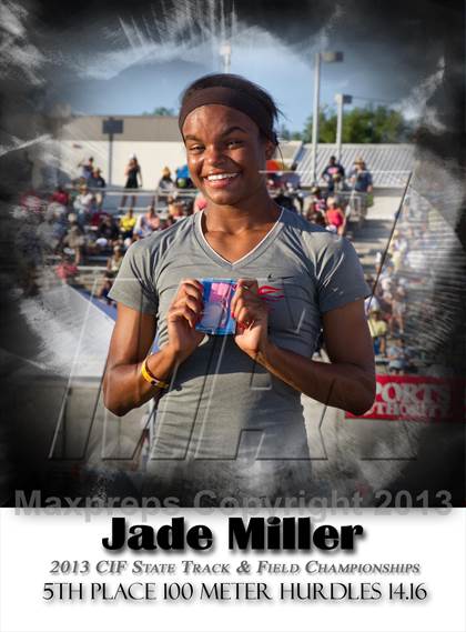 Thumbnail 1 in CIF State Track & Field Championships (Girls Podium Awards/Posters) photogallery.