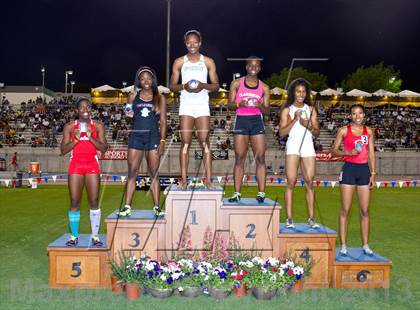 Thumbnail 2 in CIF State Track & Field Championships (Girls Podium Awards/Posters) photogallery.